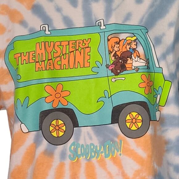 Tie dye Scooby-Doo Crop Top size Small - Picture 3 of 4